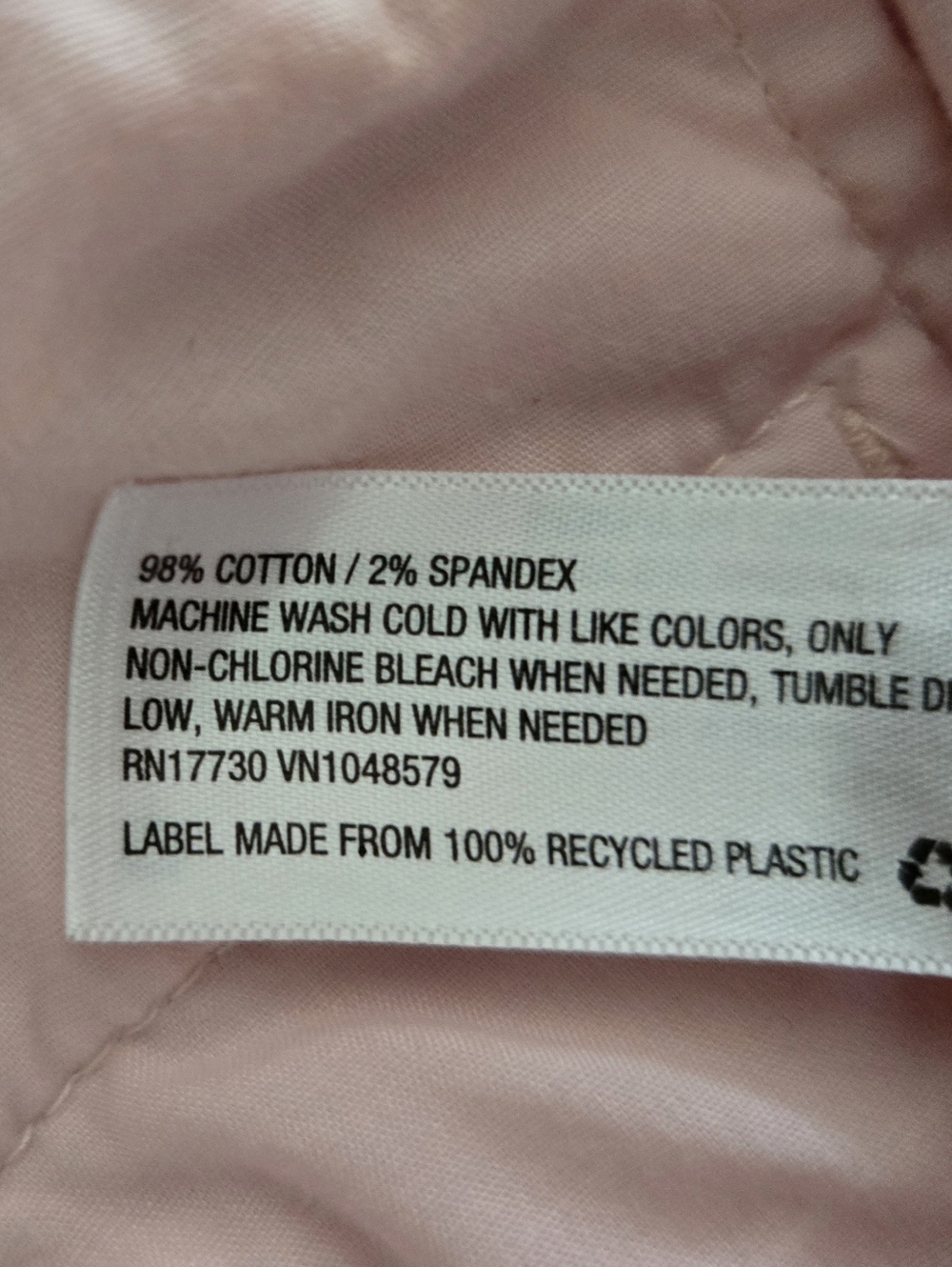 A New Day Shorts Light Pink Sz 12 10" Rise 4.5" Inseam Stretch Euc - Picture 7 of 7